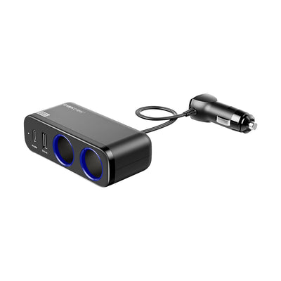 Cabin Crew 12V Dual Socket with USB-A and USB-C 30W