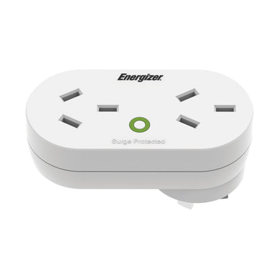 Energizer Double Adaptor with Surge Protection