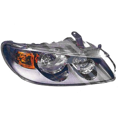Headlamp – Grey, With Indicator, Right-Hand (NZ Driver Side) to Suit Nissan Sentra/Pulsar N16 2002 on Facelift