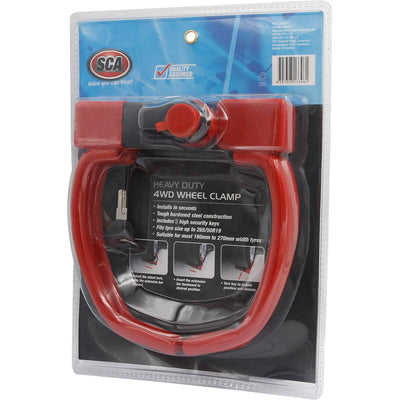 Heavy Duty 4WD Wheel Clamp – Suits 160–270mm Tyres