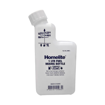 Homelite 2 Stroke Fuel Mixing Bottle 1 Litre