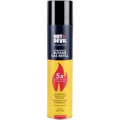Hot Devil Purified Butane Gas Refill 300ml