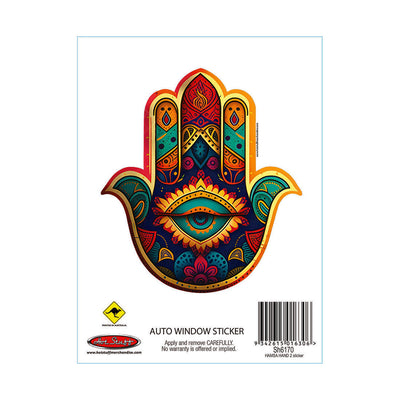 Hot Stuff Hamsa Hand 2 Vinyl Sticker 127mm x 140mm