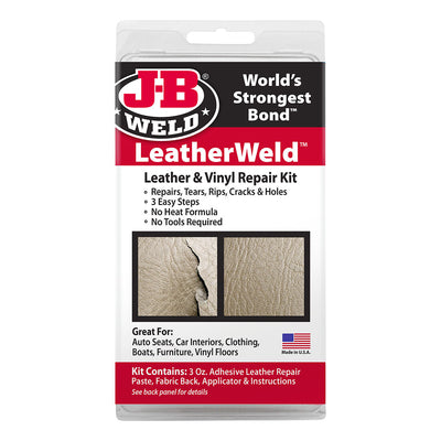 J-B Weld LeatherWeld Leather & Vinyl Repair Kit 2130