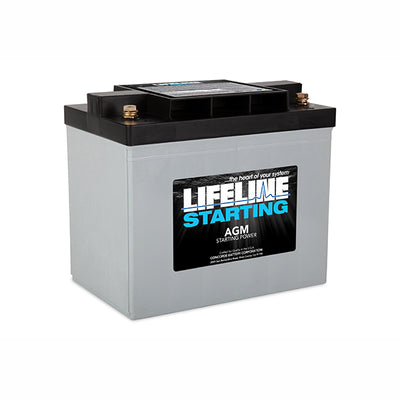 Lifeline GPL1400T AGM Truck Battery – 12V 550 CCA, 43Ah