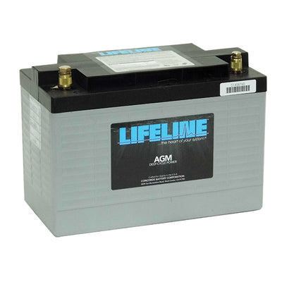 Lifeline GPL3100T AGM Marine Starting Battery – 12V 810 CCA, 100Ah