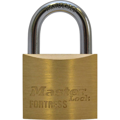 Master Lock Fortress Brass Padlock 40mm
