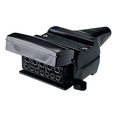 Narva 12 Pin Flat Trailer Socket