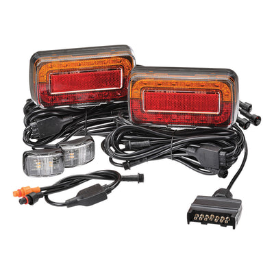 Narva 12V Submersible LED Boat Trailer Lamp Kit 150 x 80mm (Model 37)