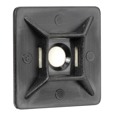 Narva Cable Tie Mounts – 28 mm, Black – 25 Pack