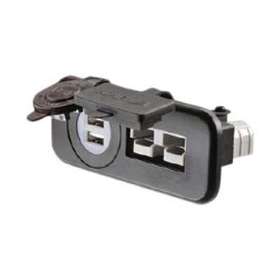 Narva HDRV 50A Connector Dual USB Flush Socket