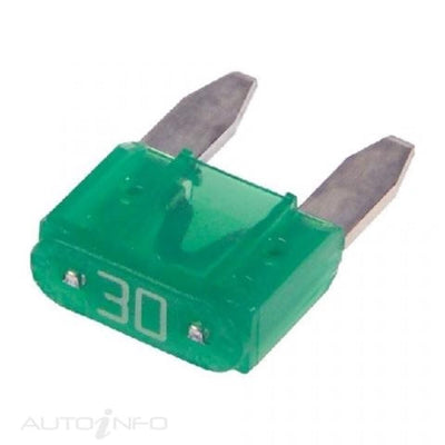 Narva Mini Blade Fuse 30A – 50 Pack