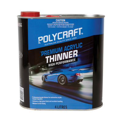 Polycraft Premium Acrylic Thinners 4 Litre
