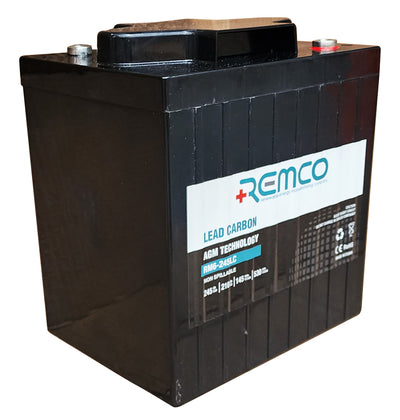 Remco RM6-245LC AGM Deep Cycle Battery – 6V, 245Ah