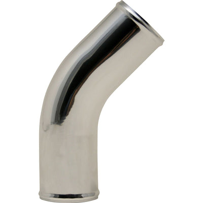SAAS 45 Degree Intercooler Pipe 76mm x 250mm Polished (SAP7645P)