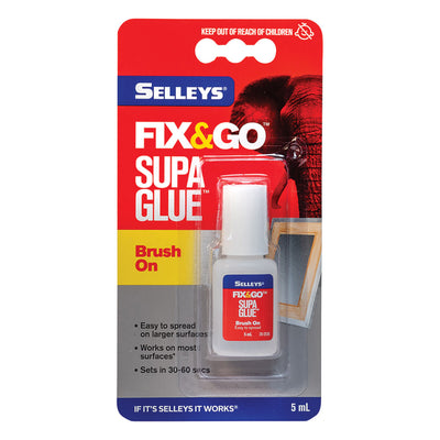 Selleys Fix & Go Brush On Super Glue 5mL