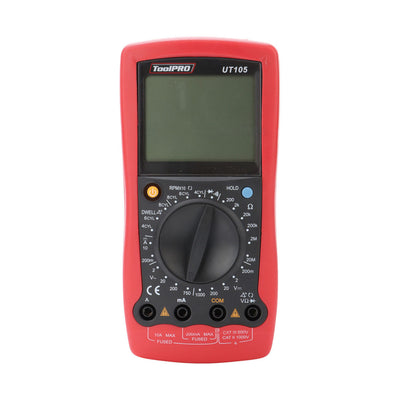 ToolPRO Automotive Digital Multimeter with Dwell & Tacho