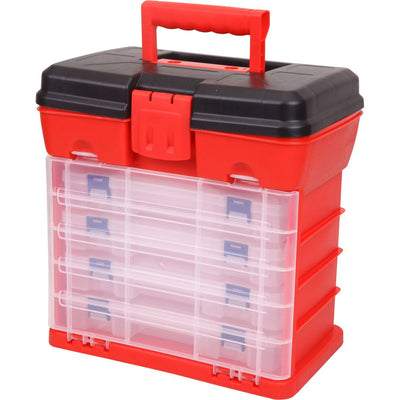ToolPRO Organiser Tower Kit with 4 x 19 Compartment Cases