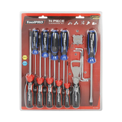 ToolPRO Screwdriver Set 14 Piece