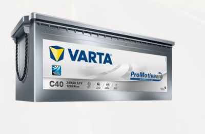 Varta C40 EFB Start-Stop Truck Battery – 12V 1200 CCA, 240Ah