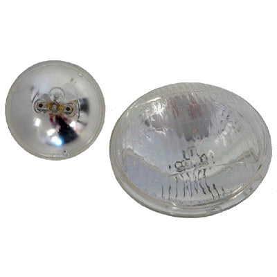 Sealed Beam Headlamp – 5.75" Round, 12V 2-Pin 75W (Single)