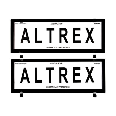 Altrex Number Plate Protector 6 Figure Standard Clear (NZ6CNL)