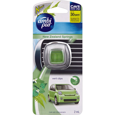 Ambi Pur Mini Car Air Freshener – New Zealand Springs