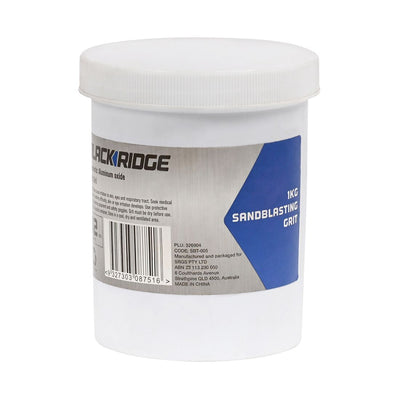 Blackridge Aluminium Oxide Sandblasting Grit 1kg
