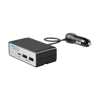 Cabin Crew 12/24V Triple Socket with USB-A and USB-C 30W