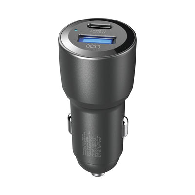 Cabin Crew 12V/24V 60W 2-Port USB Car Charger PD/QC3.0 (CCUSB60)