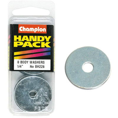 Champion Panel (Penny) Washers – 1/4" × 1-1/4" (pack of 8)