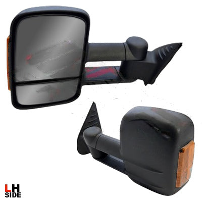 Door Mirror – Electric, Without LED Lamp, Black, Left-Hand (NZ Passenger Side) to Suit Ford Ranger PX1 PX2 PX3 2012 on