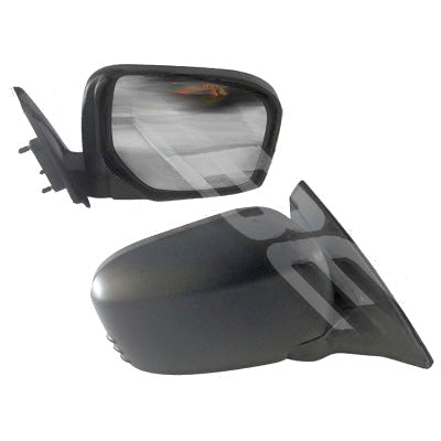 Door Mirror – Electric, Chrome, Left-Hand (NZ Passenger Side) to Suit Mitsubishi Triton L200 2005 on