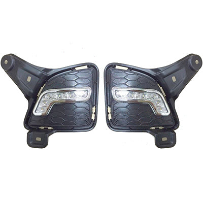 Fog Lamp Cover Set – Left & Right Pair to Suit Toyota Hiace 2010 on Facelift