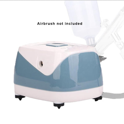 Formula Portable Airbrush Compressor – Blue (Airbrush Not Included)