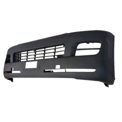 Front Bumper – Without Fog Lamp Hole, Matte Black to Suit Toyota Hiace 2004 on Wide