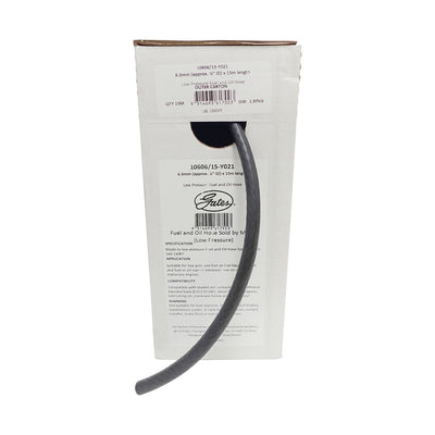 Gates Low Pressure Fuel and Oil Hose 6.3mm (1/4") SAE J30R7 per Metre