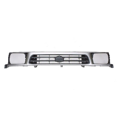Grille – Painted Silver/Black to Suit Toyota Hilux 2WD 1999–01