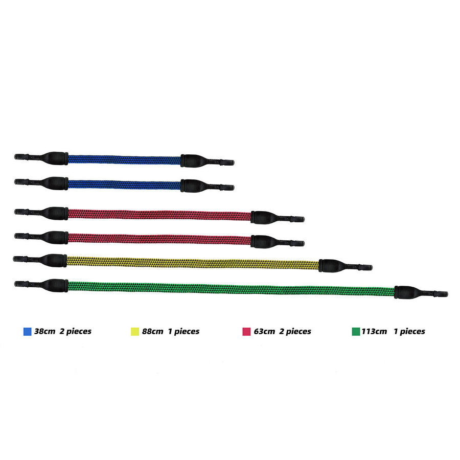 Gripwell Flat Bungee Strap 6 Pack – image 2