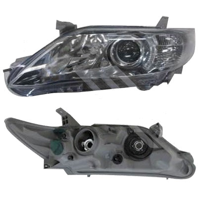 Headlamp – Left-Hand (NZ Passenger Side) to Suit Toyota Camry / Aurion 2009 on Facelift