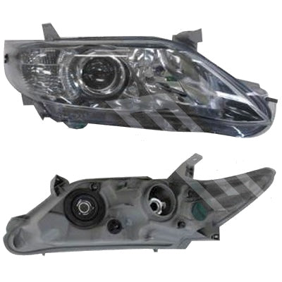 Headlamp – Right-Hand (NZ Driver Side) to Suit Toyota Camry / Aurion 2009 on Facelift