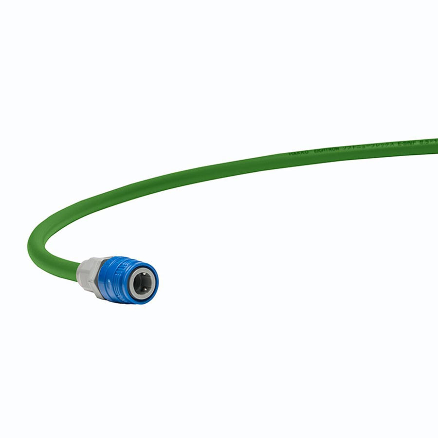 Iwata Flexible Gun Hose 1.2m with QR Fittings for AF2100 Airfed Mask