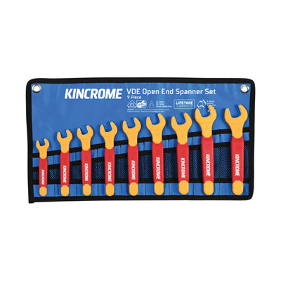 Kincrome VDE Insulated Spanner Set 10-19mm 9 Piece