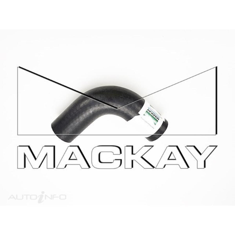 Mackay Fuel & Oil 90° Hose Bend – 44 mm (1 3/4") ID, 140 × 140 mm Arms, Nitrile Rubber