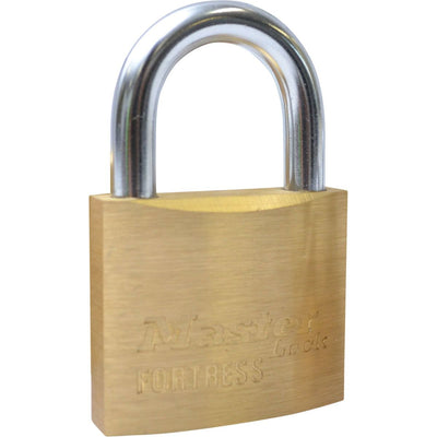 Master Lock Fortress Brass Padlock 50mm