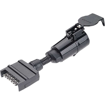 Narva 7 Pin Flat Trailer Socket Kit with 1.5m Harness