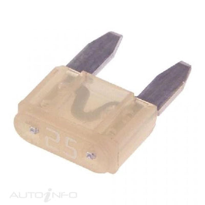 Narva Mini Blade Fuse 25A – 50 Pack