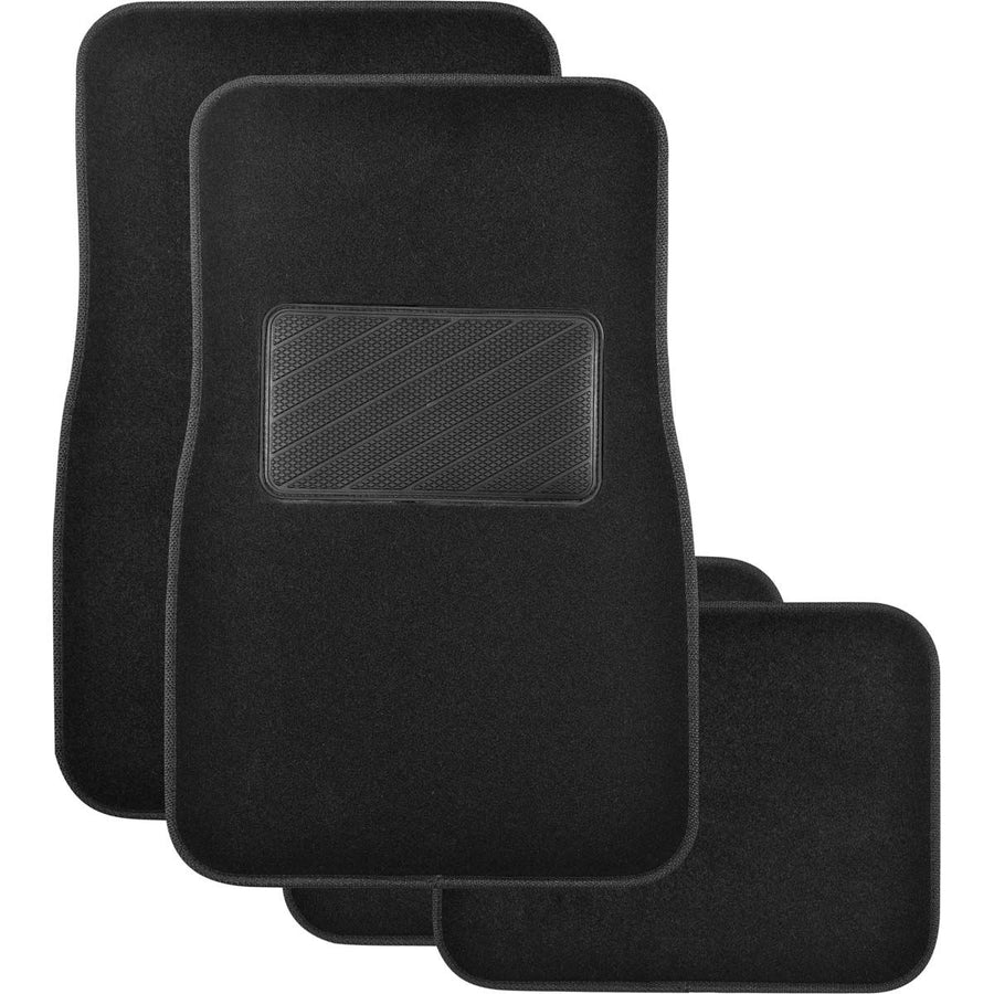 Premier Plus Carpet Car Floor Mats Black Set of 4