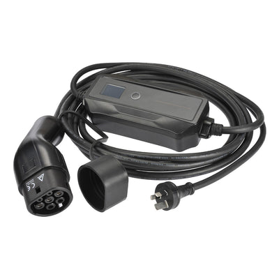Projecta EV Portable Charger 240V 10A 2.4kW with LCD and 5m Cable