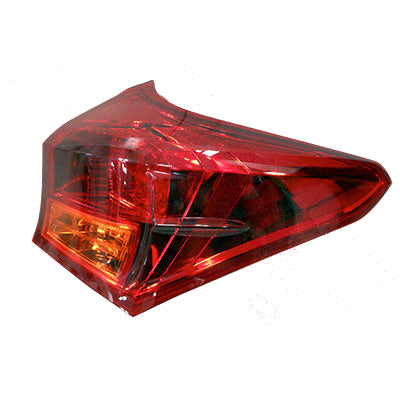 Rear Lamp – Outer, Right-Hand (NZ Driver Side) to Suit Toyota Corolla 2012 on Hatch